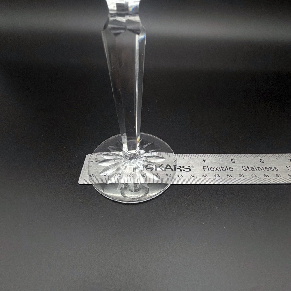 Waterford Lismore Crystal Hock Wine Glasses Set Of 6 Stemware 7.375" - Picture 11 of 13